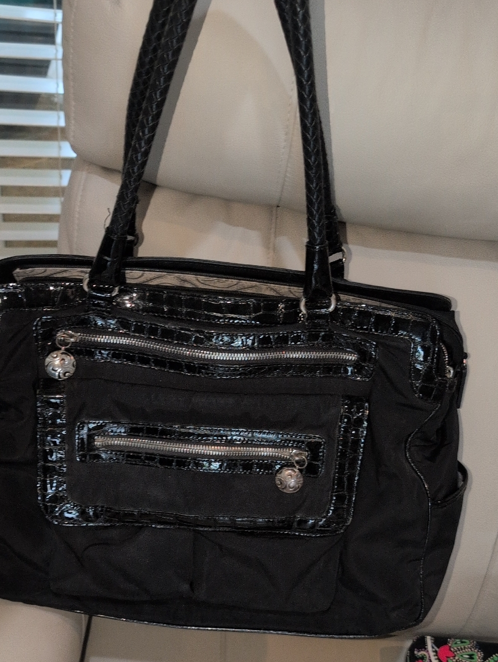 Brighton Maxwell Smart Tech Briefcase Tote